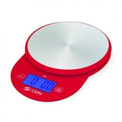COOKWARE Cdn Sd1104-R - Digital Scale - Red, 11 Lb, - Kitchen Food Scale