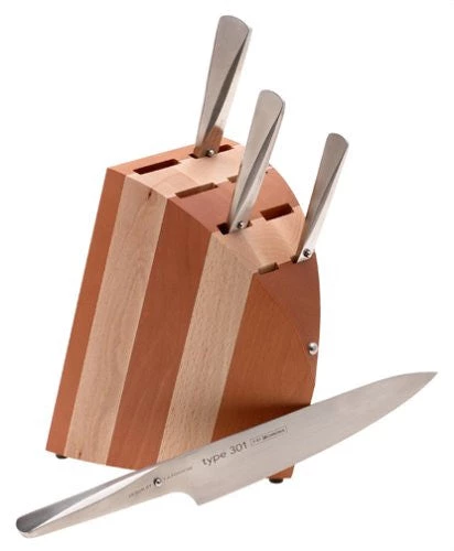 Chroma Type 301 5-Piece Knife Block Set COOKWARE 3 Chroma Type 301 5-Piece Knife Block Set COOKWARE