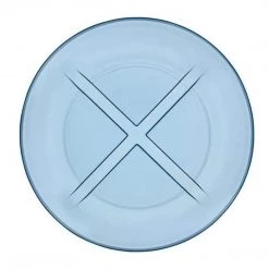 KOSTA BODA BRUK SALAD PLATE BLUE