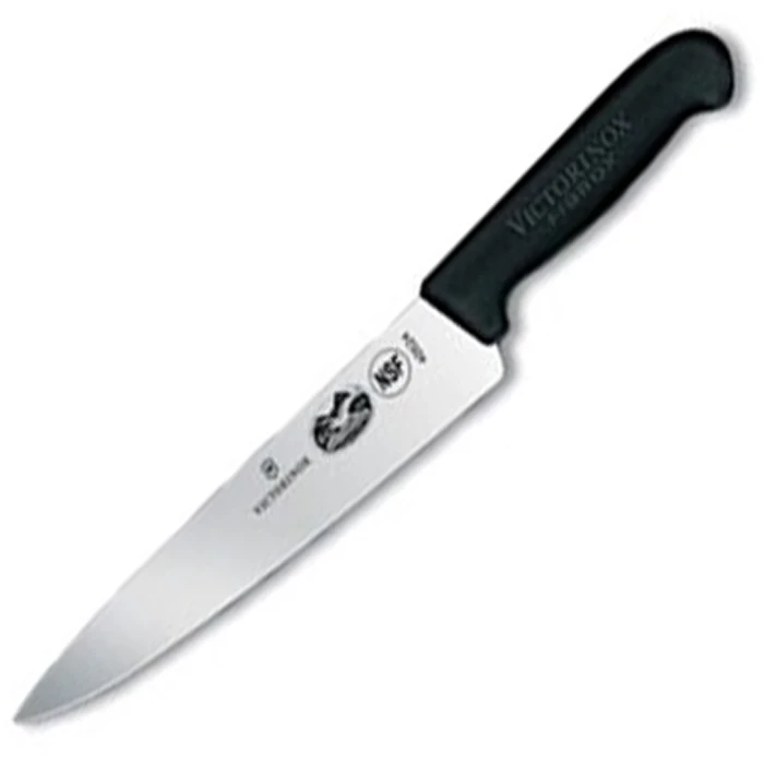 CUTLERY Victorinox Chef'S Knife 9" Blade 1-1/2" Width At Handle Black Pro Handle 3 CUTLERY Victorinox Chef'S Knife 9" Blade 1-1/2" Width At Handle Black Pro Handle