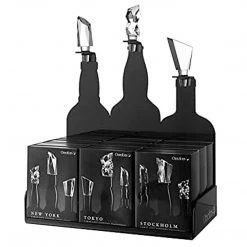 TABLETOP & BAR Orrefors Carat Wine Bottle Stopper, Tokyo, Clear