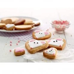 Lekue Kids Cookie Cutter Set Of 3, Multi