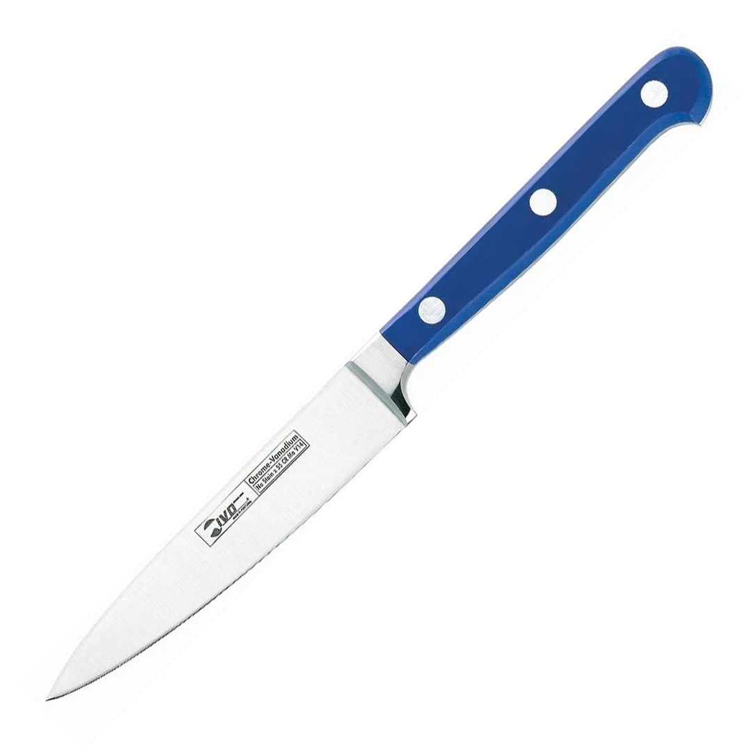 Chroma CUTLERY IVO EuroPro Professional Collection Paring Knife 4" Blue 3 Chroma CUTLERY IVO EuroPro Professional Collection Paring Knife 4" Blue