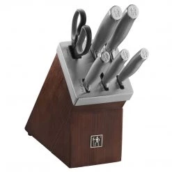 J.A. Henckels International Modernist 7-Piece Self-Sharpening Knife Block Set CUTLERY