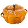 Staub Ceramic 16-Ounce Petite Pumpkin Cocotte - Burnt Orange