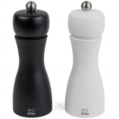 Peugeot Tahiti 6'' Black Pepper And White Salt Mill Set