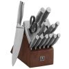 CUTLERY J.A. Henckels International Modernist 14-Piece Self-Sharpening Knife Block Set