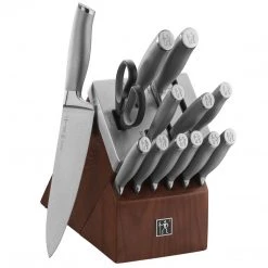 CUTLERY J.A. Henckels International Modernist 14-Piece Self-Sharpening Knife Block Set