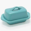 SALE SPECIALS Chantal Mini 5'' Butter Dish - Aqua