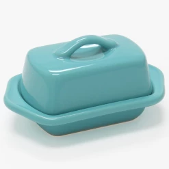 SALE SPECIALS Chantal Mini 5'' Butter Dish - Aqua
