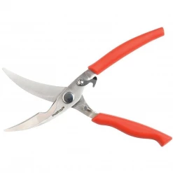 COOKS TOOLS Mastrad Stainless Steel Poultry & Pizza Shears - Red