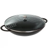Staub Cast Iron 6-Quart Wok - Matte Black COOKWARE