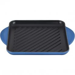 COOKWARE Le Creuset Enamaled Cast Iron Square Grill, 9.5", Marseille