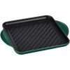 Le Creuset Enamaled Cast Iron Square Grill, 9.5", Artichaut COOKWARE
