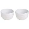 COOKWARE Staub Ceramics 2-Piece Prep Bowl Set - White