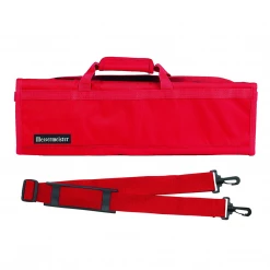 Messermeister Messermaister 8-Pocket Padded Knife Roll - Red CUTLERY