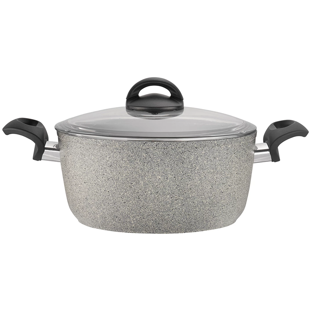 Ballarini Parma Forged Aluminum 4.8-Quart Nonstick Dutch Oven With Lid COOKWARE 3 Ballarini Parma Forged Aluminum 4.8-Quart Nonstick Dutch Oven With Lid COOKWARE