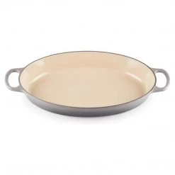 Le Creuset Of America Le Creuset Enameled Cast Iron Signature 3QT. Oval Baker-Oyster, 3 Qt. (14.25") COOKWARE