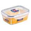 Lock&Lock COOKWARE Lock & Lock 19-Fluid Ounce Rectangular Nestable Style Without Hook, 2.3 Cups