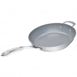 COOKWARE Chantal Induction 21 Steel 11'' Fry Pan With Ceramic Coating