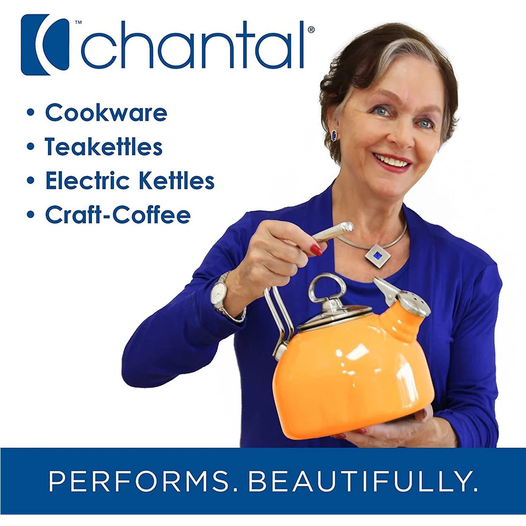 Chantal 5 Qt. Chef's Pan W/ Glass Lid 6 Chantal 5 Qt. Chef's Pan W/ Glass Lid