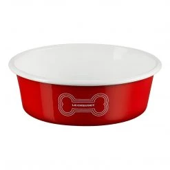 Le Creuset 6 Cup Large Dog Bowl - Red HOME