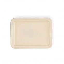 Le Creuset 6.75" X 5" X 3.5" Heritage Butter Dish - Cerise 10 Le Creuset 6.75