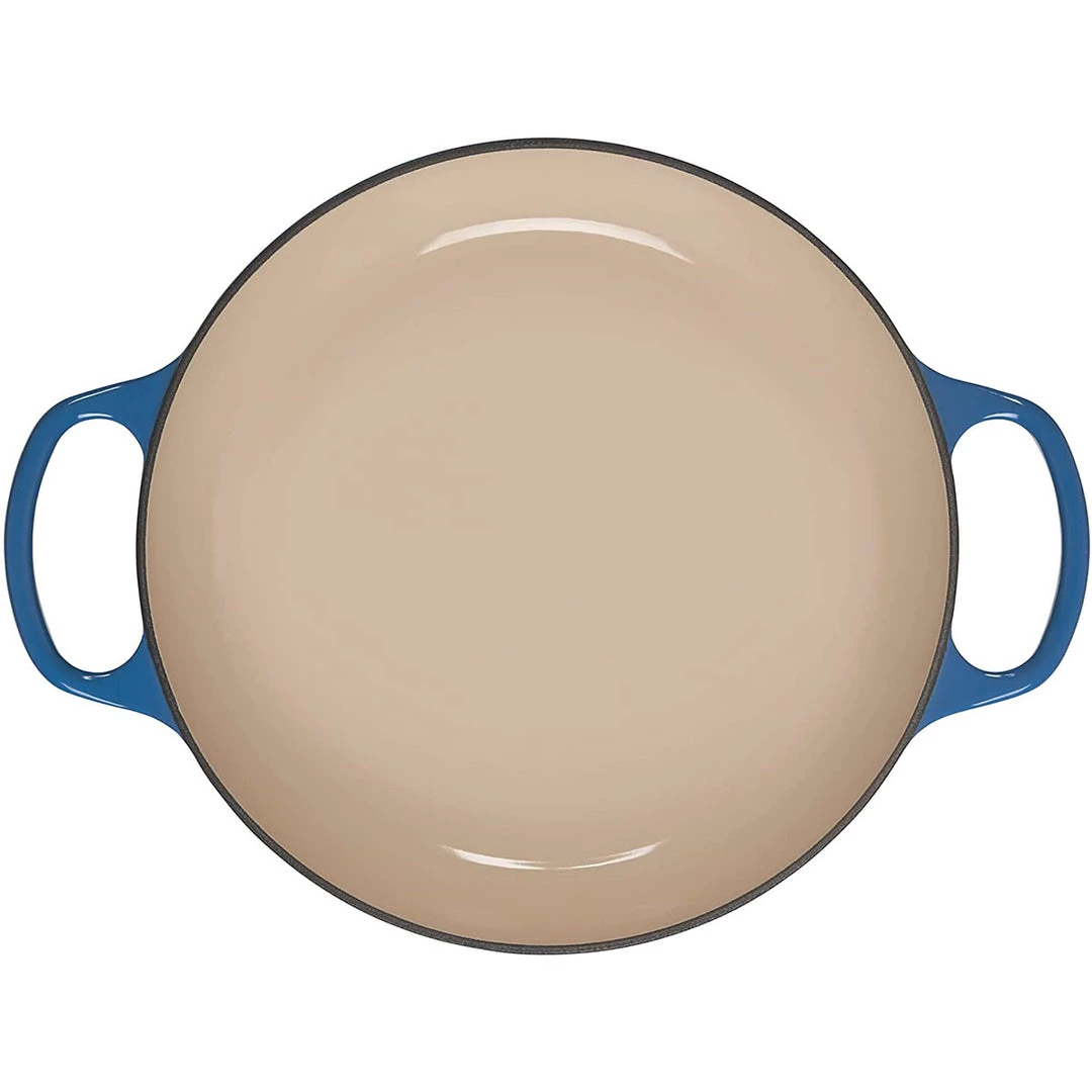 Le Creuset 2.25 Qt. Noel Collection: Signature Braiser - Embossed Snowflake W/ Stainless Steel Knob - Marseille LeCreuset 6 Le Creuset 2.25 Qt. Noel Collection: Signature Braiser - Embossed Snowflake W/ Stainless Steel Knob - Marseille LeCreuset