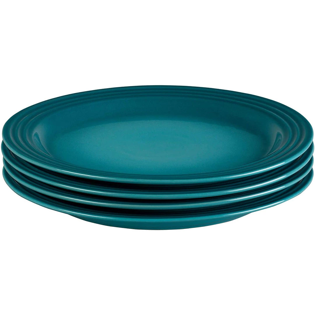 TABLETOP & BAR Le Creuset 16PC Dinnerware Set - Caribbean 6 TABLETOP & BAR Le Creuset 16PC Dinnerware Set - Caribbean