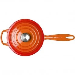 Le Creuset 1.75 Qt. Signature Saucepan - Flame