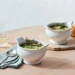 COOKWARE Le Creuset 20 Oz. Heritage Soup Bowl - White