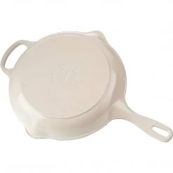 Le Creuset 10.25'' Signature Iron Handle Skillet - Meringue