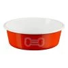 HOME Le Creuset 6 Cup Large Dog Bowl - Orange