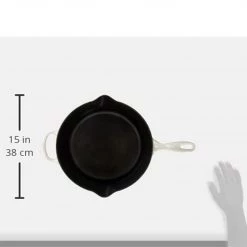 Le Creuset 11.75'' Signature Skillet - White