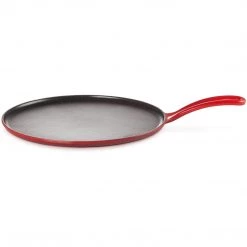 Le Creuset 10.6'' Cast Iron Crepe Pan - Cerise