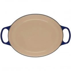 Le Creuset 9.5 Qt. Signature Oval Dutch Oven - Indigo COOKWARE 11 Le Creuset 9.5 Qt. Signature Oval Dutch Oven - Indigo COOKWARE