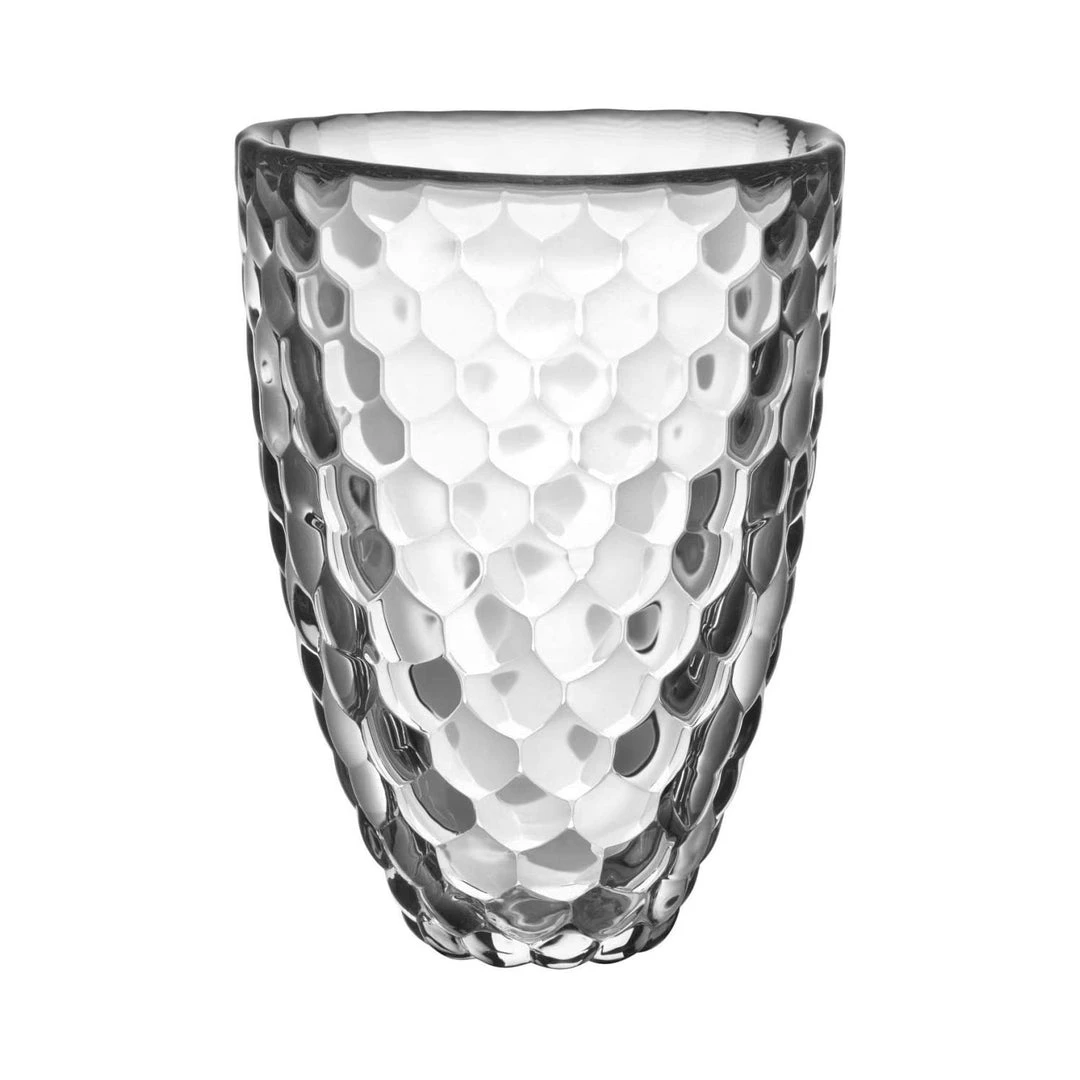 COOKWARE Orrefors Raspberry 6.3" Crystal Vase 3 COOKWARE Orrefors Raspberry 6.3" Crystal Vase