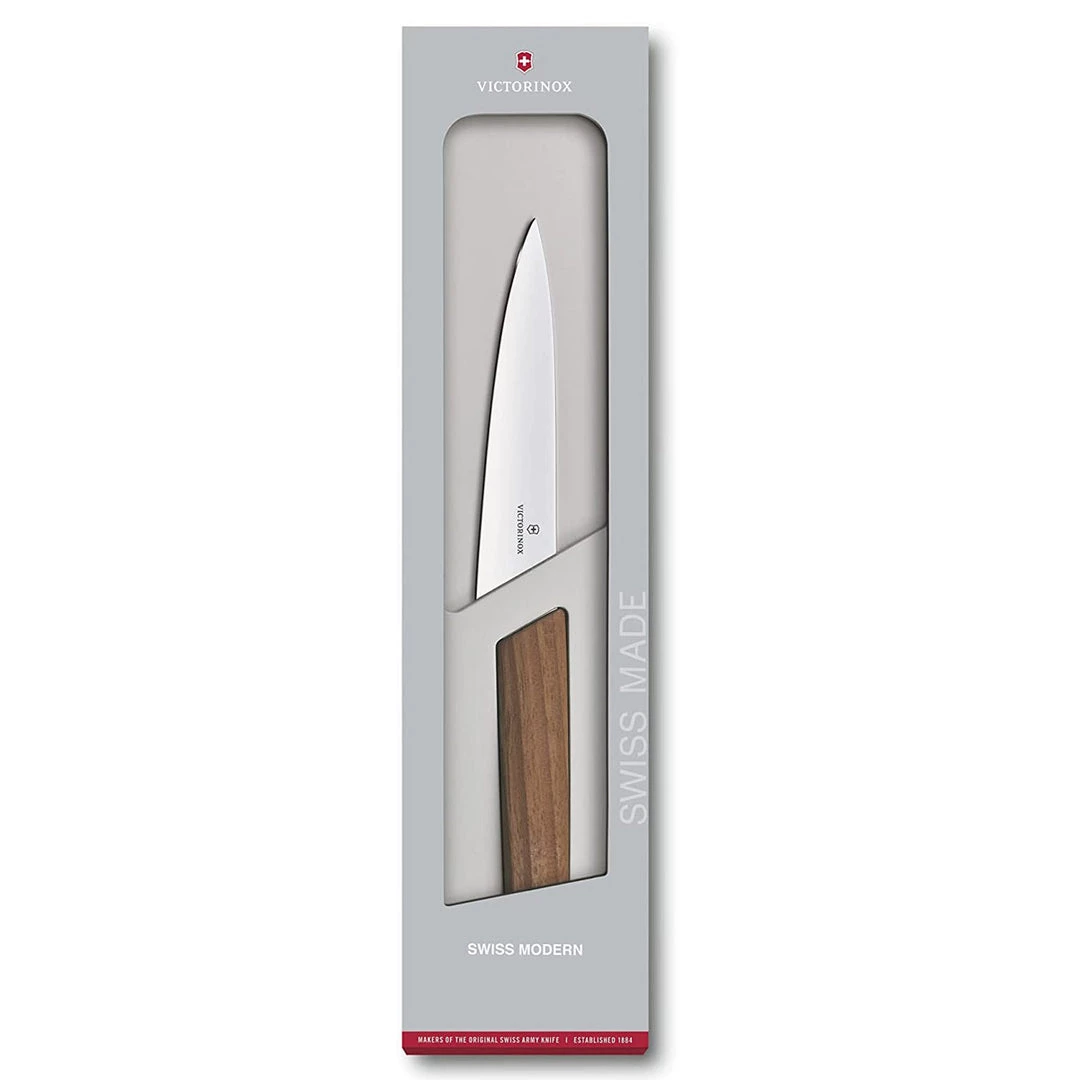 Victorinox Swiss Modern 6" Chef's Knife, Blade, Walnut CUTLERY 9 Victorinox Swiss Modern 6" Chef's Knife, Blade, Walnut CUTLERY