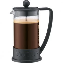 Bodum Brazil 3-Cup French Press, Black COOKWARE