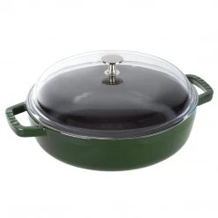 Staub Universal Pan, Basil, 4 Qt. COOKWARE