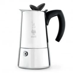 Bialetti - Musa Induction, Stainless Steel Stovetop Espresso Coffee Maker, Suitable For All Types Of Hobs, 10-Cup (15.5 Oz), Silver COFFEE & TEA