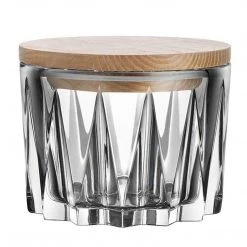 Orrefors Small Bowl With Lid, Clear