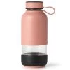 Lekue Bottle To Go Reusable Water Bottle, 20 Ounce, Coral