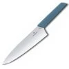 CUTLERY Victorinox Chef's, Swiss Modern, 8" Blade, Cornflower-Blue