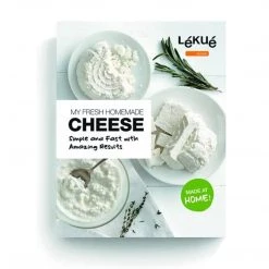 Lekue Cheese Maker Kit With Recipe Book, White COOKS TOOLS