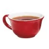 Chantal Red And White 8 Ounce Tea Lover's Mug COFFEE & TEA
