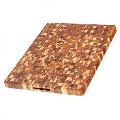 COOKWARE Teakhaus Cutting Board - Rectangle End Grain Butcher Block (24 X 18 X 1.5 In.) - By Teakhaus