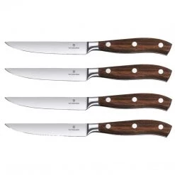 CUTLERY Victorinox Grand Maitre, 4 Pieces Steak Knife Set, Set Of 4, Rosewood