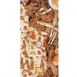 COOKS TOOLS Now Designs Basic Cotton Kitchen Chef's Apron, Maple Syrup Print