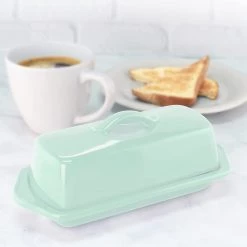 SALE SPECIALS Chantal 8.5" Full-size Butter Dish - Sage Green